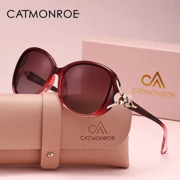⁦نظارات CATMONROE النسائية المستقطبة⁩ - الصورة ⁦2⁩