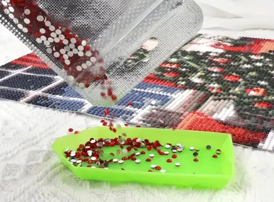 50 قطعة من أكياس تخزين حبات تشكيل الماس