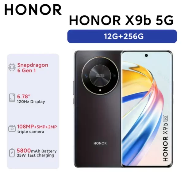 ⁦إصدار عالمي لـ HONOR X9b/Magic 6 Lite 5G - متين⁩ - الصورة ⁦2⁩