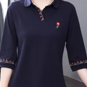 تيشيرت نسائي أنيق بتطريز …