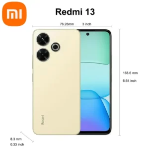 هاتف شاومي ريدمي 13 4G LTE بسعة 256 جيجابايت وذاكرة 8 جيجابايت