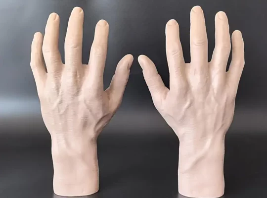 أيدي مانيكان من PVC للعرض
