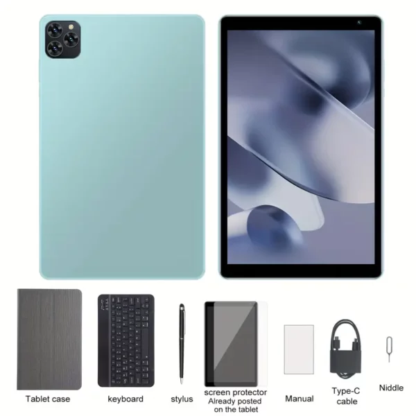 ⁦لجهاز اللوحي ATT G4 10.1 بوصة مع لوحة مفاتيح وقلم⁩ - الصورة ⁦5⁩