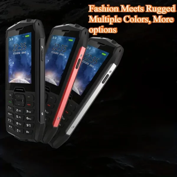 ⁦هاتف هامتود H3 4G-Volte المتين يتميز بأسلاك فنية⁩ - الصورة ⁦2⁩