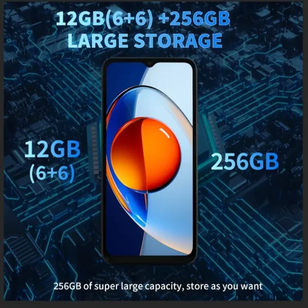 ⁦256GB تخزين كبير، أحدث نظام أندرويد 14⁩ - الصورة ⁦3⁩