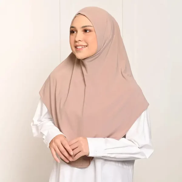 ⁦مجموعة من 3 قطع من الحجاب البوليستر الأناقة للنساء⁩ - الصورة ⁦3⁩