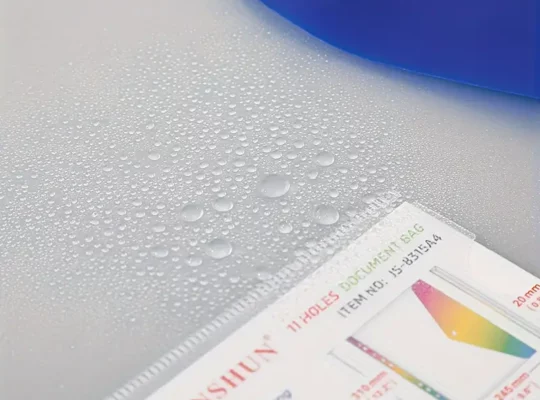 12 قطعة من حقائب الملفات المقاومة للماء من PVC