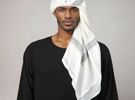 1 قطعة من شال الصلاة البوليستر الرجالي…