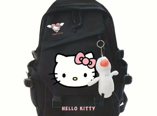 حقيبة ظهر من مادة متينة بتصميم سحري من Hello Kitty Sanrio