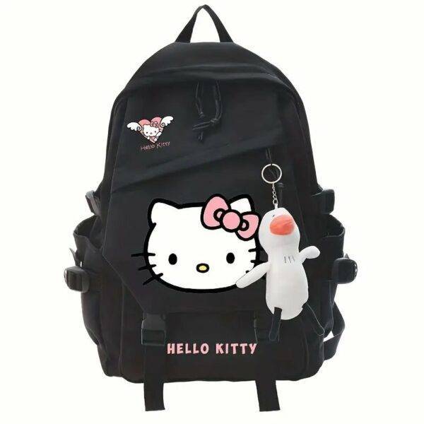 ⁦حقيبة ظهر من مادة متينة بتصميم سحري من Hello Kitty Sanrio⁩ - الصورة ⁦4⁩
