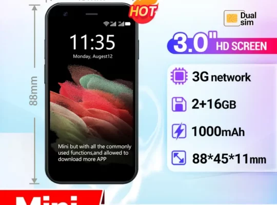 هاتف ذكي صغير الحجم SOYES XS15 بشاشة 7.62 سم