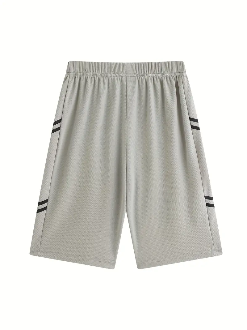 5 ألوان توزيع عشوائي 2 قطعة من شورت التدريب الشبكي الصيفي للأولاد للأطفال الأكبر سنًا، شورت كرة سلة خفيف الوزن وقابل للتنفس للأولاد