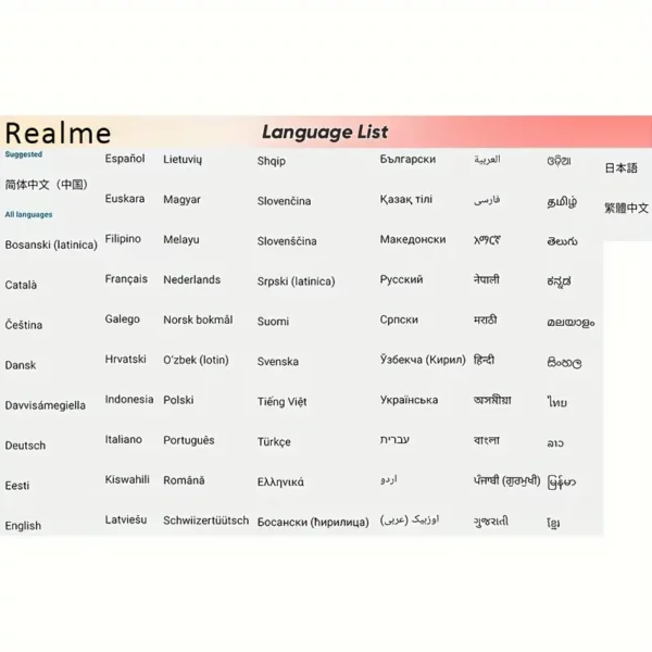 ⁦هاتف realme Note 60 4+256GB، شاشة 6.74 بوصة ...⁩ - الصورة ⁦2⁩
