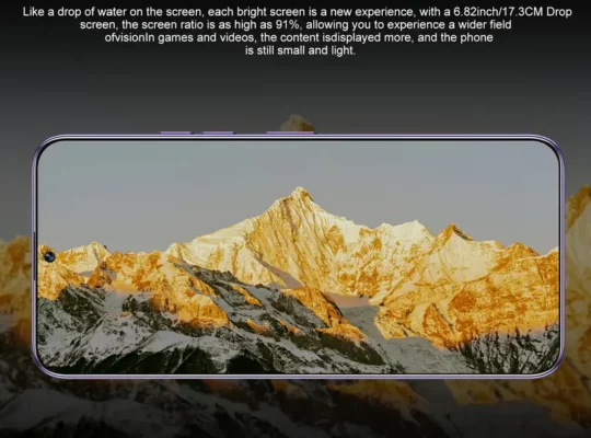 هاتف M13، شاشة لمس 6.82 بوصة …