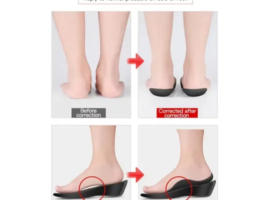 2pcs of Corrective Heel Pads Designed for Aligning