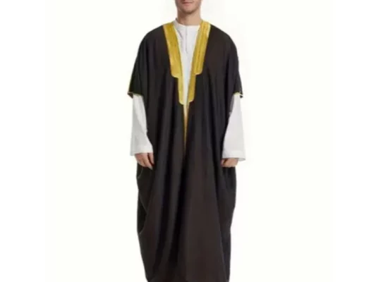 1 قطعة قفطان رئيس عربي – ثوب تخرج مسلم