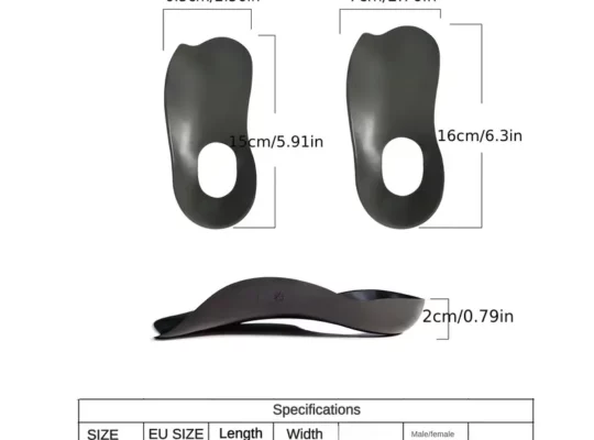 2pcs of Corrective Heel Pads Designed for Aligning