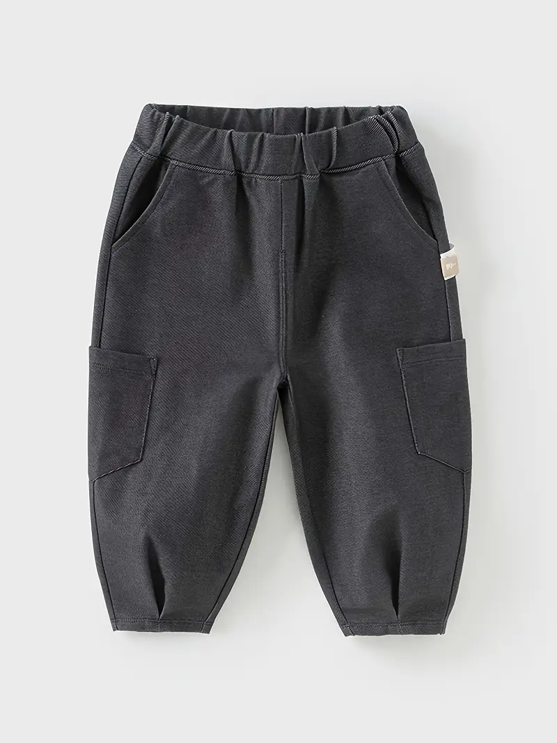 بنطلون DAVE&BELLA للأولاد ملابس ربيع بنطلون بنات بنطلون رياضي جديد أنيق غير رسمي، للخارج