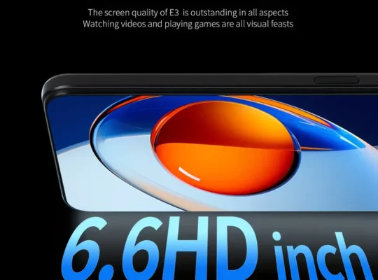 هاتف Redbeat E3 الذكي، شاشة كبيرة عالية الوضوح
