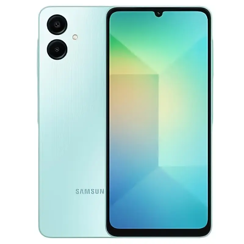 أ06 4+64 جيجابايت LTE4G أخضر فاتح ثنائي SIM، غير مقفل