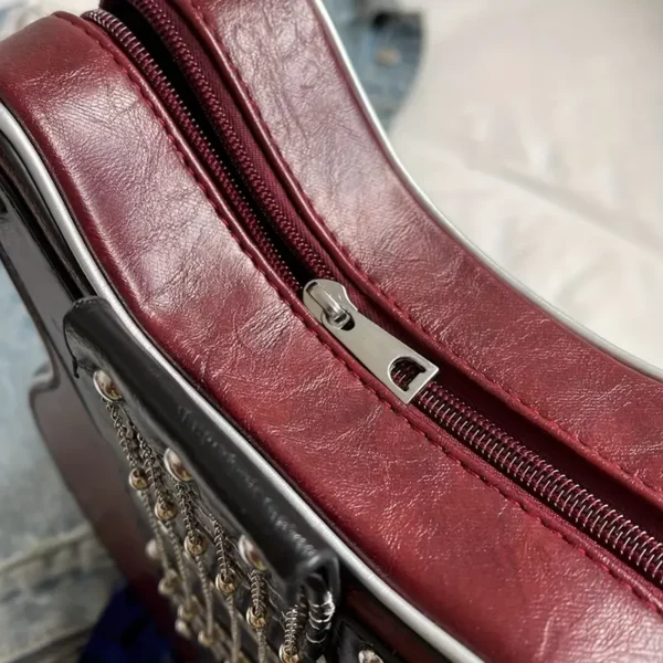 ⁦حقيبة كتف على شكل جيتار فنتاج Y2K⁩ - الصورة ⁦8⁩