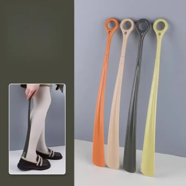 ⁦1 قطعة أداة سحب الأحذية المنزلية الممتدة بدون انحناء⁩ - الصورة ⁦2⁩