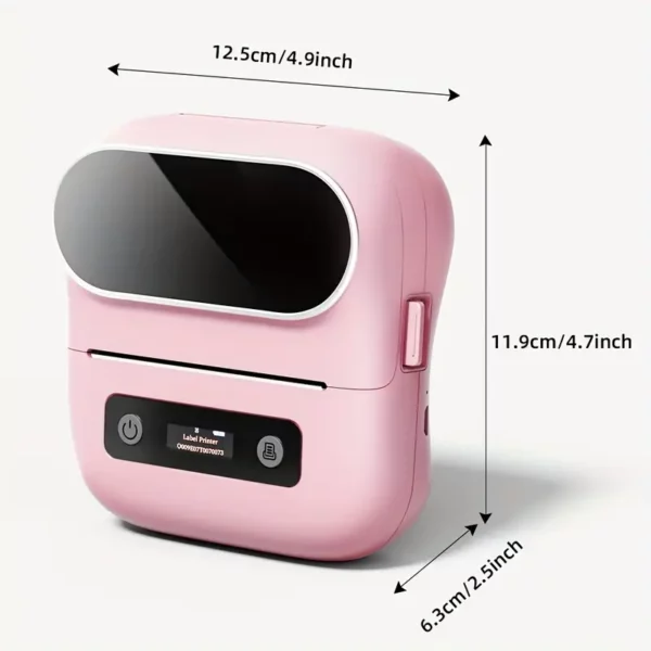 ⁦طابعة الملصقات المحمولة القابلة للشحن Hanseo M220⁩ - الصورة ⁦3⁩