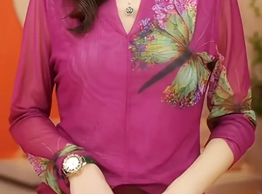 تيشيرت بطباعة وياقة …