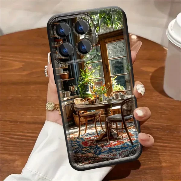 ⁦Stylish TPU Soft Matte Phone Cover for Xiaomi Poco ...⁩ - الصورة ⁦4⁩