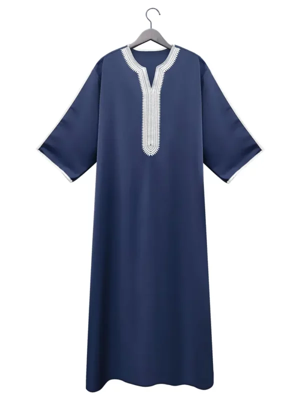 ⁦زي ثوب العيد الأضحى للرجال، قفطان⁩ - الصورة ⁦3⁩