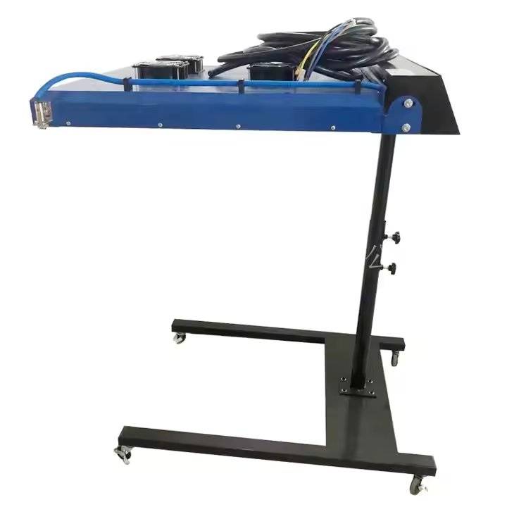 مجفف فلاش أوتوماتيكي بالكامل 220 فولت فرن متنقل لتجفيف الأطعمة بحالة جديدة طباعة حريرية يدوية على الملابس