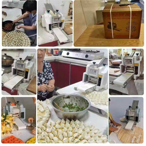 ⁦منتج الحبوب Empanada Siomai Roti Chapati Tortilla Samosa ماكينة صنع غلاف الجلد⁩ - الصورة ⁦4⁩