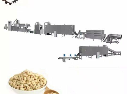 آلة صنع حبوب الإفطار المصنوعة من القمح والأرز والشوفان والذرة ورقائق الذرة ومعدات خط إنتاج الطارد