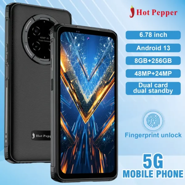 ⁦هاتف HOT PEPPER Android 13⁩ - الصورة ⁦5⁩