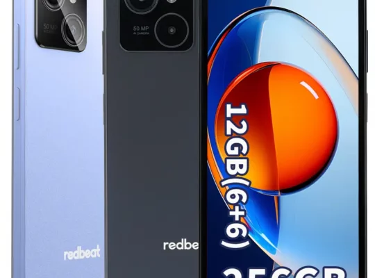 هاتف Redbeat E3 الذكي، شاشة كبيرة عالية الوضوح