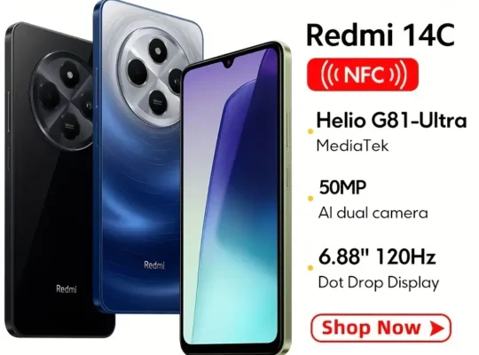 هاتف Redmi 14C NFC 4GB+128GB