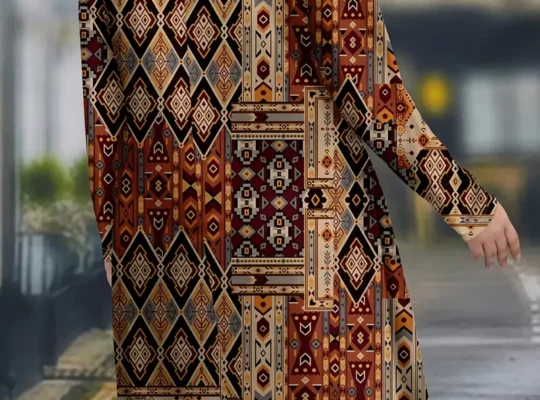 فستان تونيك بتصميم هندسي…