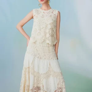 تنورة نسائية أنيقة بتصميم A-Line …