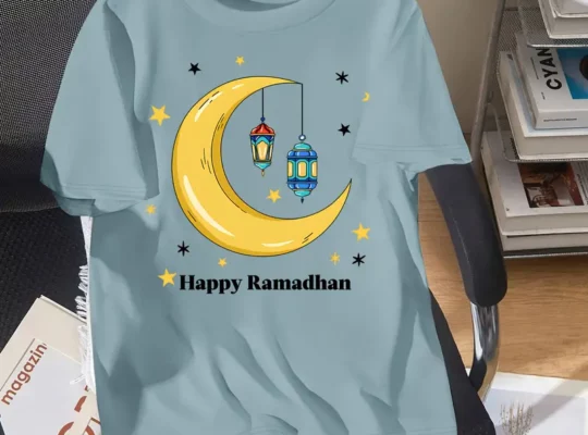 تيشيرت قصير الأكمام للأطفال بنقشة كرتونية للأولاد