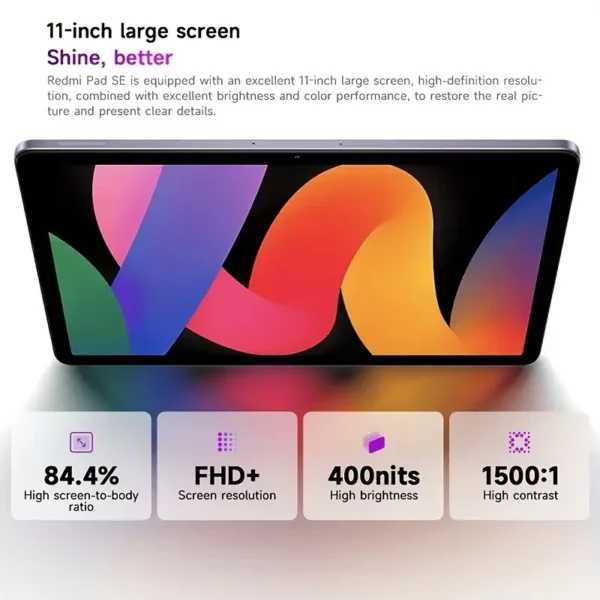 ⁦جهاز Xiaomi Redmi Pad SE Wifi⁩ - الصورة ⁦5⁩