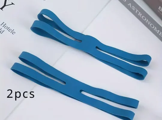 2-Pack Multi-Color X-Shaped Rubber Bands
