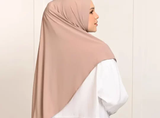 مجموعة من 3 قطع من الحجاب البوليستر الأناقة للنساء