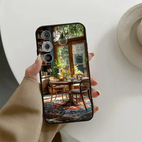 ⁦Stylish TPU Soft Cover for Moto Edge X30 S30 G200 ...⁩ - الصورة ⁦4⁩