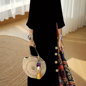 فستان نسائي كاجوال بأكمام طويلة…