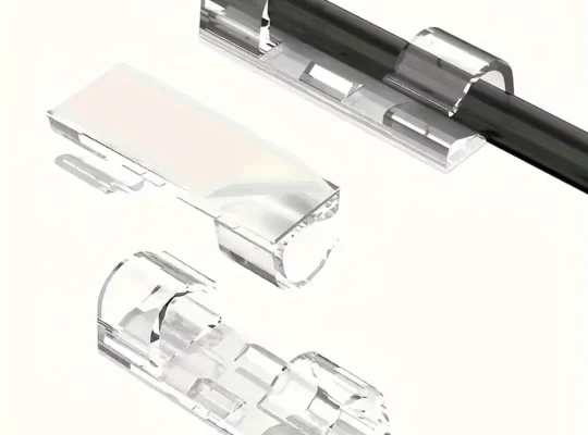 100 قطعة من مشابك الكابلات اللاصقة