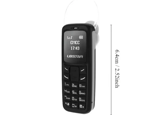 هاتف BM30 ميني جيب 2G، شاشة LCD أساسية