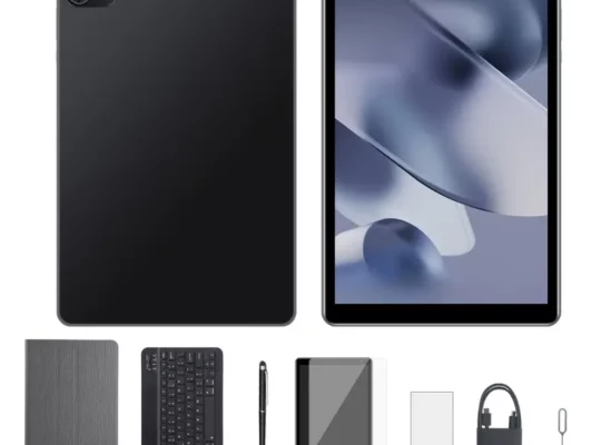 لجهاز اللوحي ATT G4 10.1 بوصة مع لوحة مفاتيح وقلم