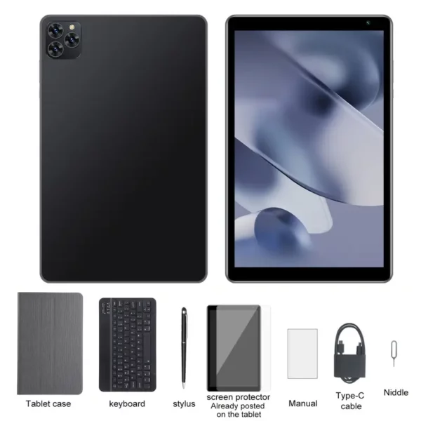 ⁦لجهاز اللوحي ATT G4 10.1 بوصة مع لوحة مفاتيح وقلم⁩ - الصورة ⁦8⁩
