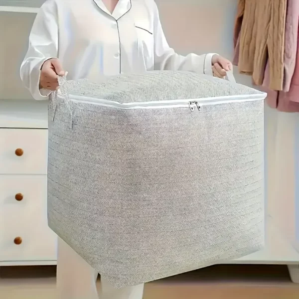 ⁦1 قطعة حقيبة تخزين قابلة للطي كبيرة⁩ - الصورة ⁦7⁩