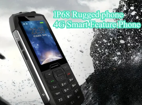 هاتف هامتود H3 4G-Volte المتين يتميز بأسلاك فنية